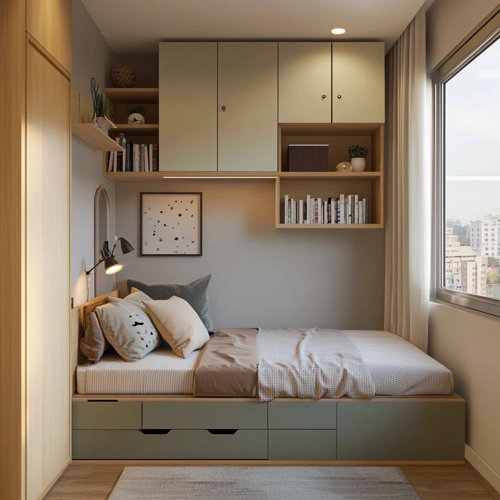 Dicas e Projetos para Montar o Quarto de Solteiro Perfeito 1 Dicas e Projetos para Montar o Quarto de Solteiro Perfeito
