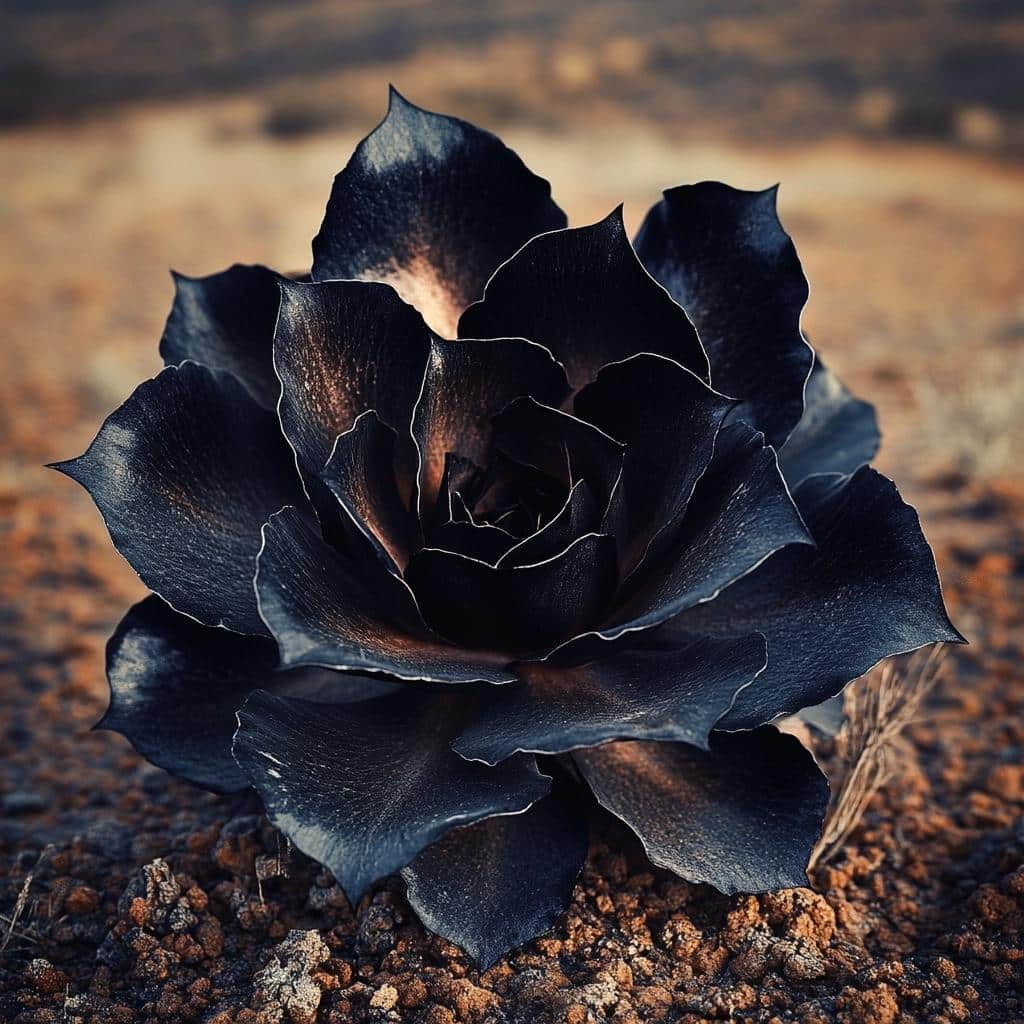 Rosa do Deserto Preta: Dicas para Cultivar e Apreciar Esta Variedade Rara 2 rosa do deserto preta