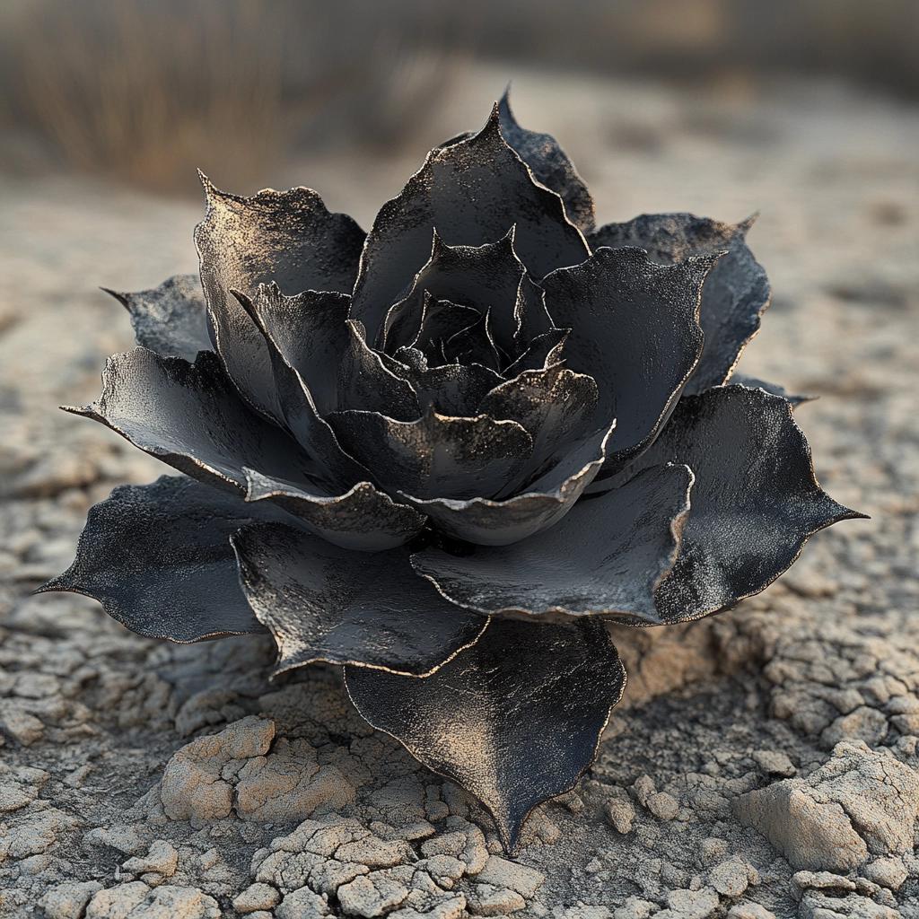 Rosa do Deserto Preta: Dicas para Cultivar e Apreciar Esta Variedade Rara 1 rosa do deserto preta