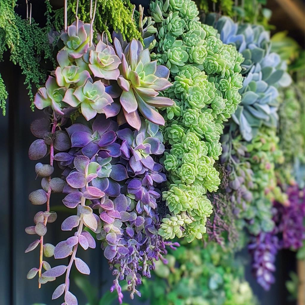 Suculentas Pendentes: Dicas para Decorar em Altura com Estas Belezas 1 suculentas pendentes