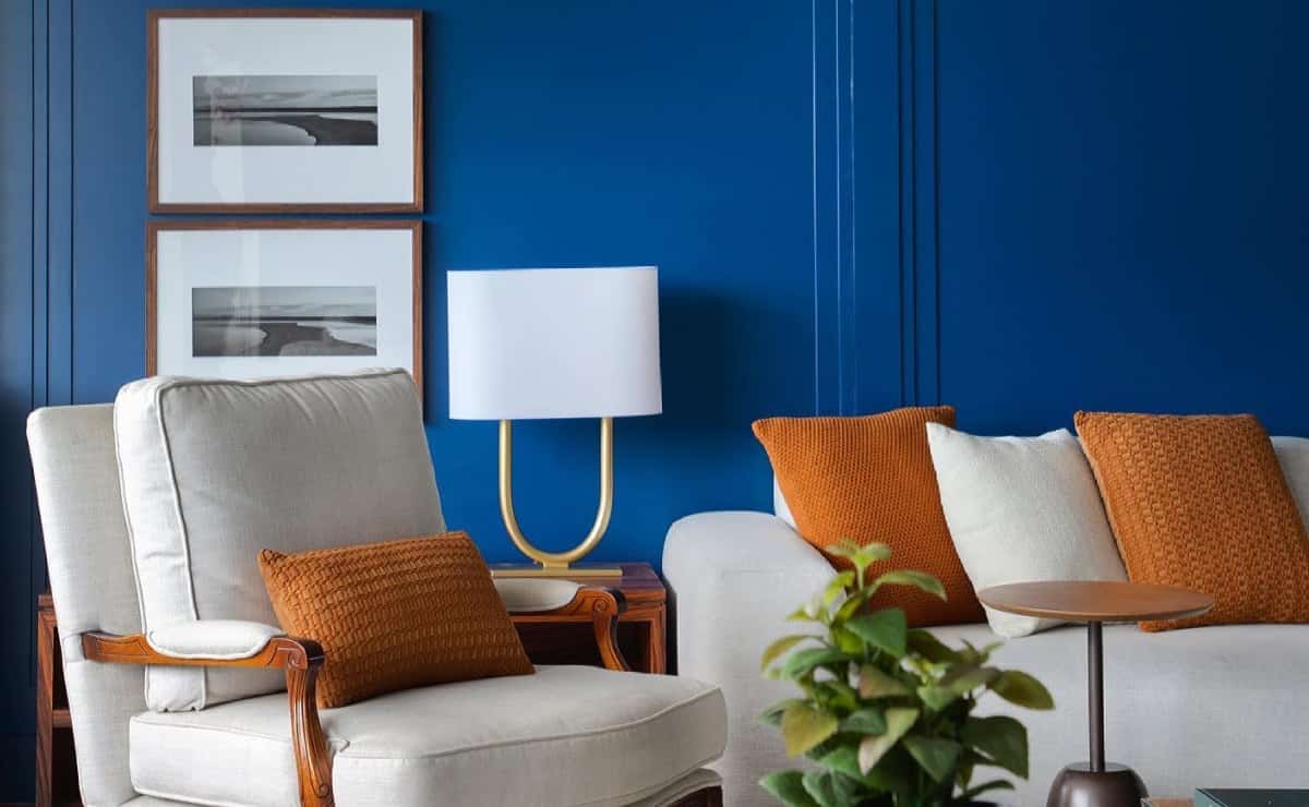 Azul-índigo: como usar essa cor nos ambientes e destacar a decoração 2 Babi Teixeira