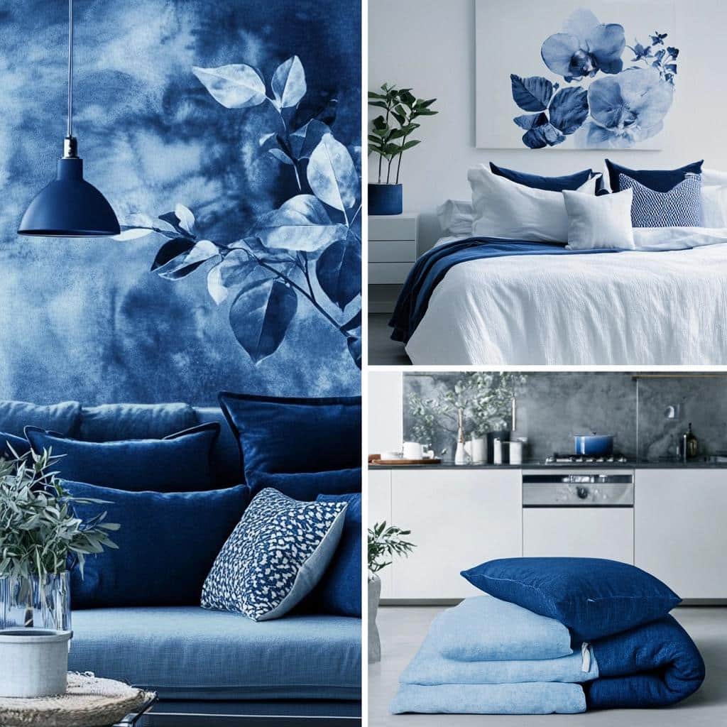 Azul-índigo: como usar essa cor nos ambientes e destacar a decoração 1 Azul-índigo: como usar essa cor nos ambientes e destacar a decoração