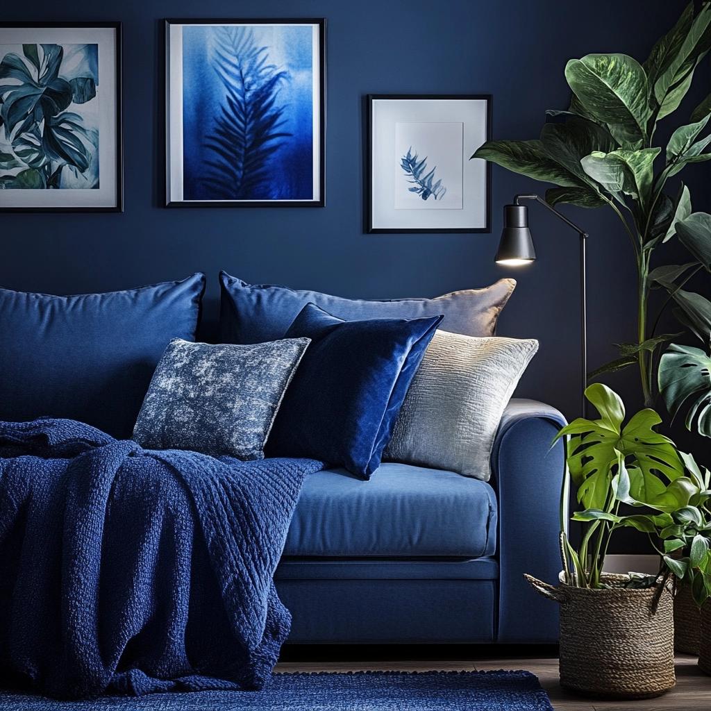 Azul-índigo: como usar essa cor nos ambientes e destacar a decoração 3 Azul-índigo: como usar essa cor nos ambientes e destacar a decoração