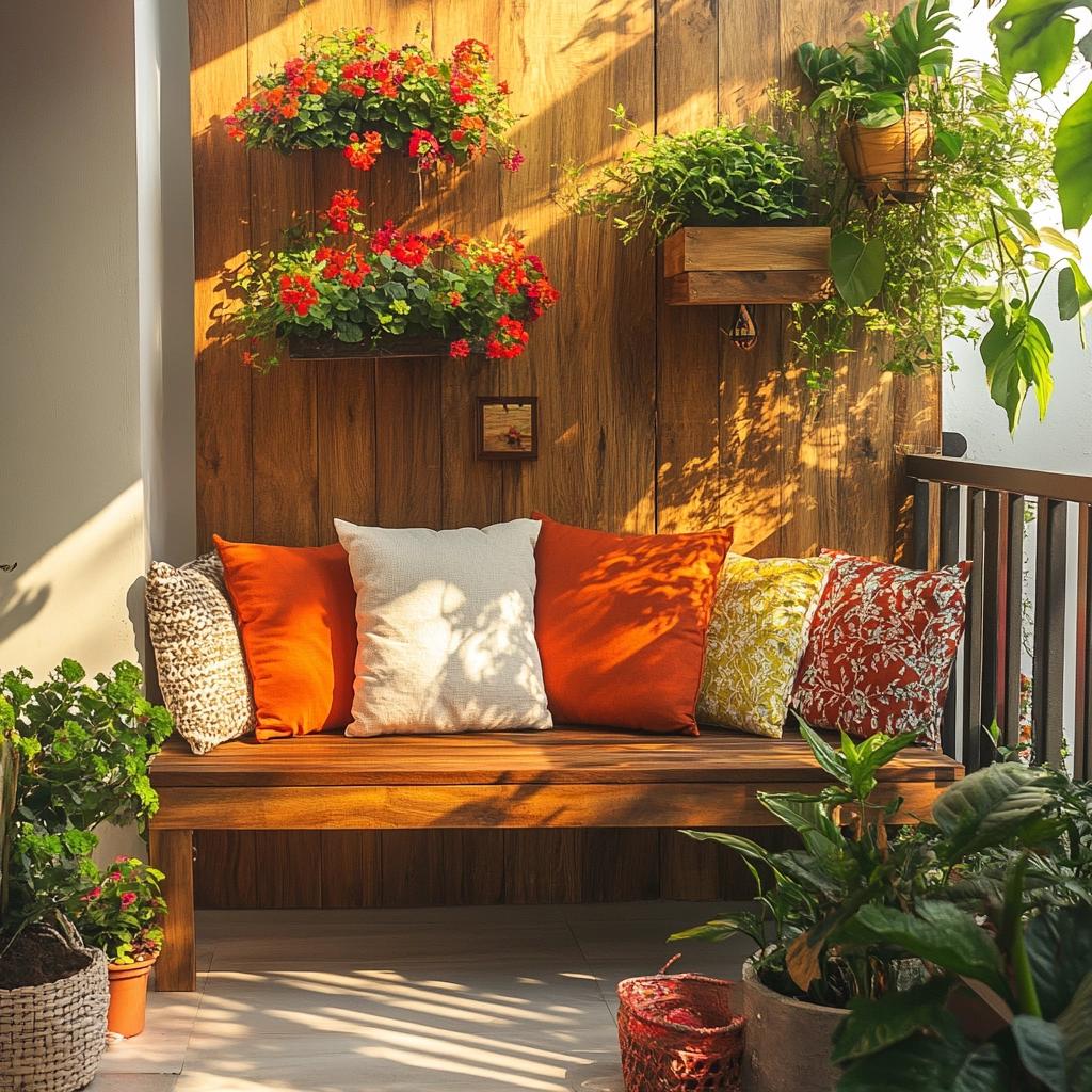 10 Ideias Criativas para Usar Bancos de Madeira na Decoração 3 10 Ideias Criativas para Usar Bancos de Madeira na Decoração