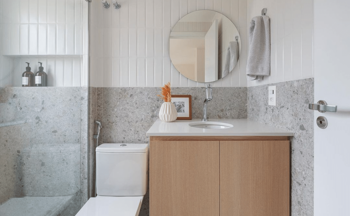 Dicas de Decoração para Banheiros Pequenos 2 Banheiros pequenos decorados com dicas e projetos.