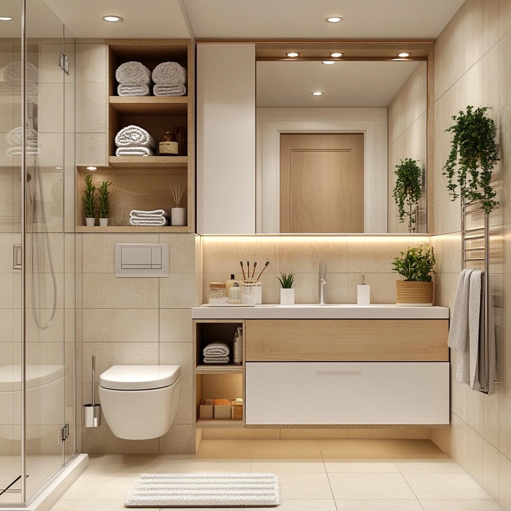 Dicas de Decoração para Banheiros Pequenos 1 Dicas de Decoração para Banheiros Pequenos