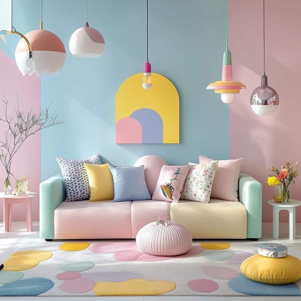 Cores Doces: Como Incorporar Candy Colors na Decoração da Sua Casa 1 Cores Doces: Como Incorporar Candy Colors na Decoração da Sua Casa
