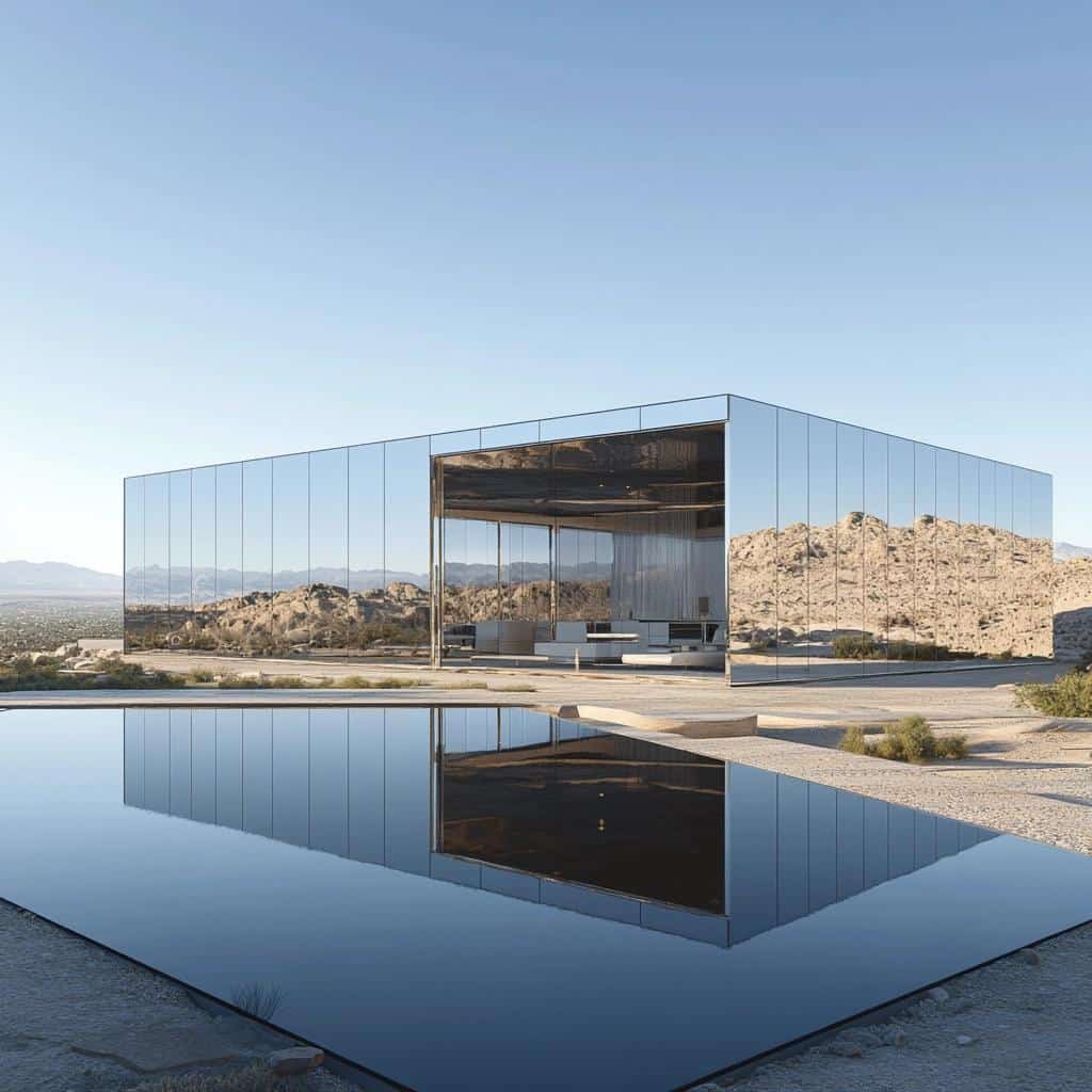 A Incrível Casa Invisível no Deserto da Califórnia 1 A Incrível Casa Invisível no Deserto da Califórnia