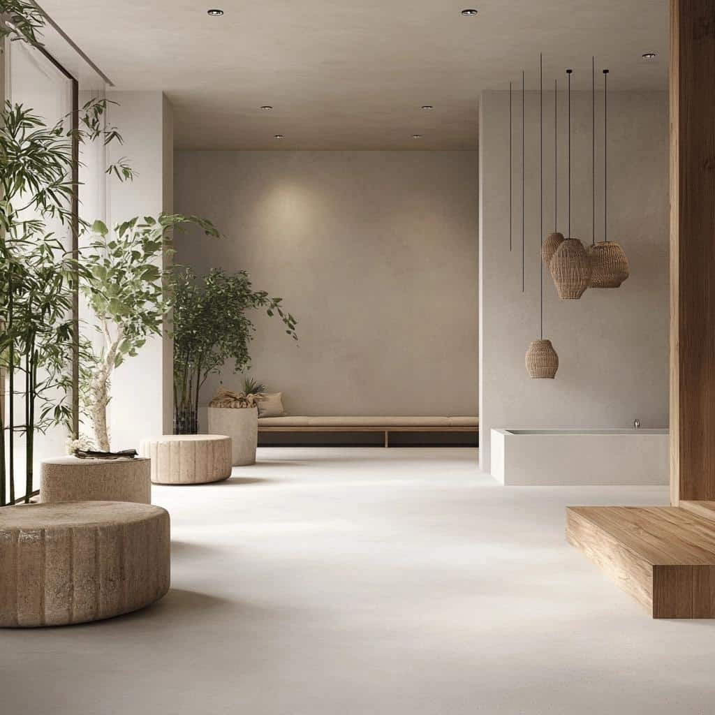 Decorando com Cimento Queimado Branco: Ideias e Dicas 5 Decorando com Cimento Queimado Branco: Ideias e Dicas