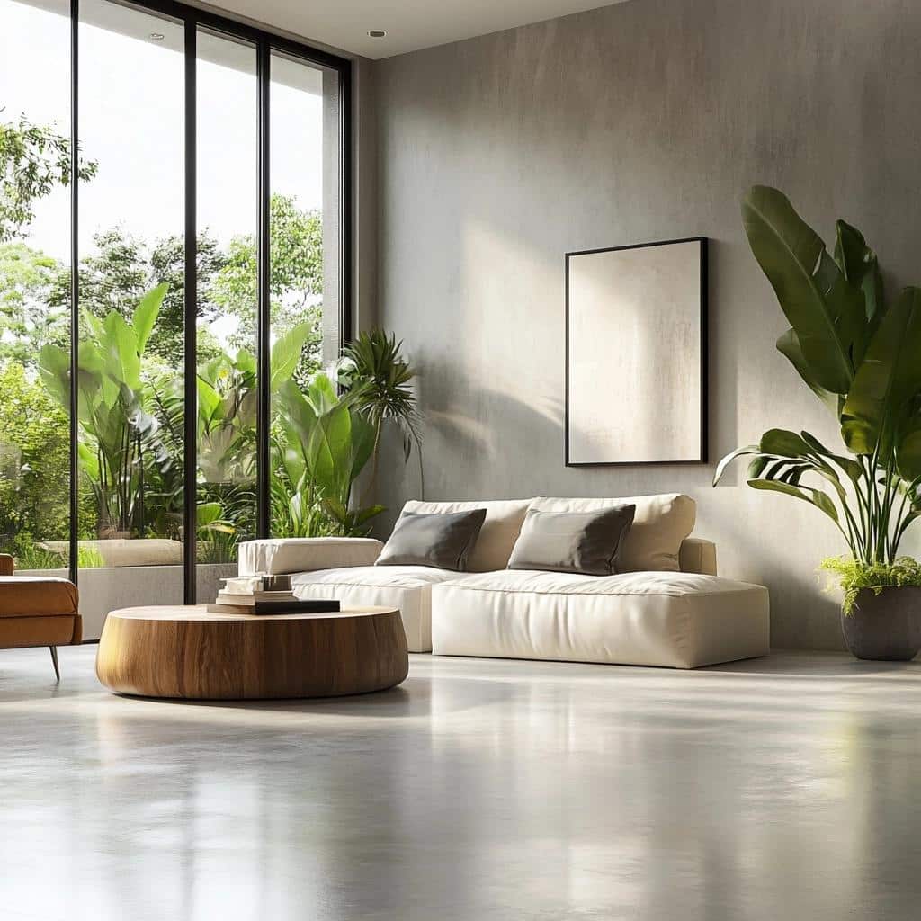 Explorando a Versatilidade do Cimento Queimado na Decoração