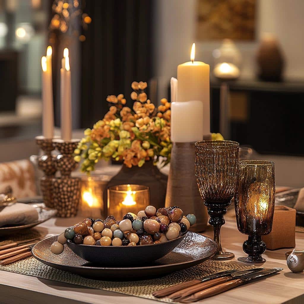 Sofisticação na Decoração: Como Usar o Colar de Mesa 1 Sofisticação na Decoração: Como Usar o Colar de Mesa