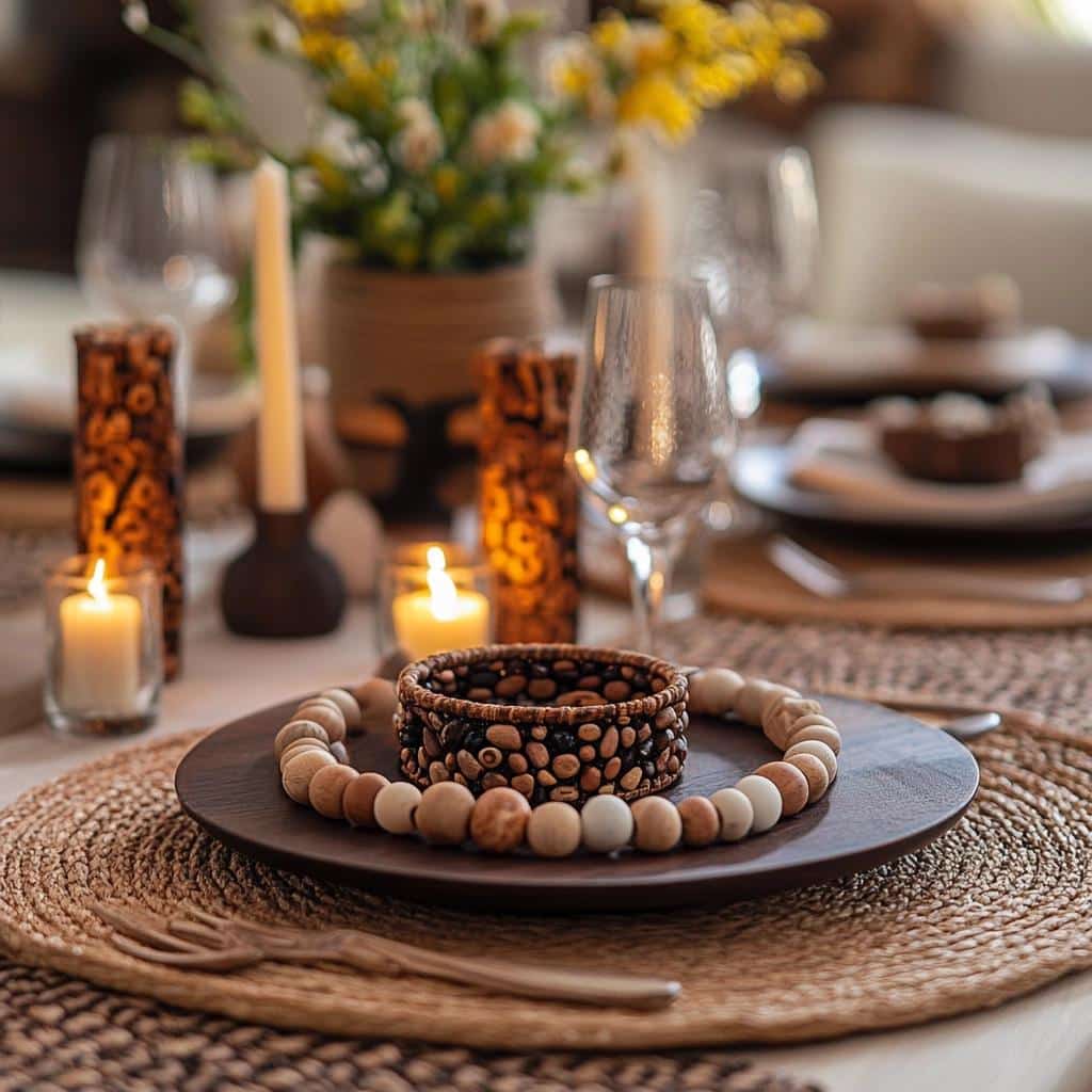 Sofisticação na Decoração: Como Usar o Colar de Mesa 3 Sofisticação na Decoração: Como Usar o Colar de Mesa