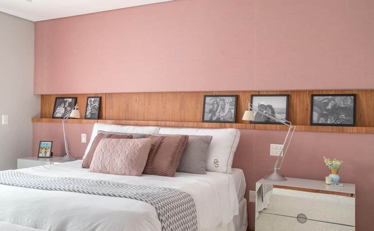 Tons de Rosé: Como Usar na Decoração 2 Imagem que retrata uma decoração em tom de rosé.