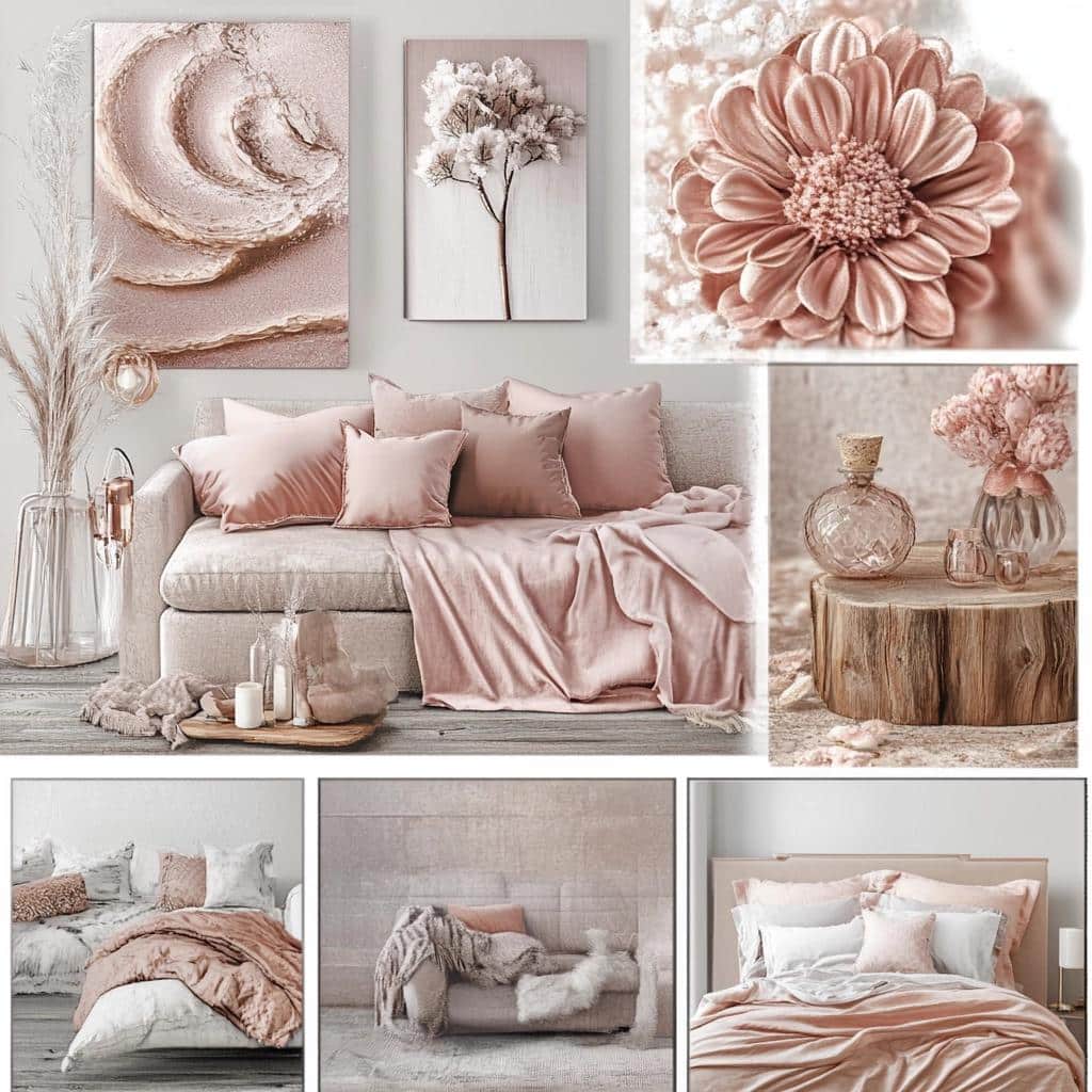 Tons de Rosé: Como Usar na Decoração 1 Tons de Rosé: Como Usar na Decoração