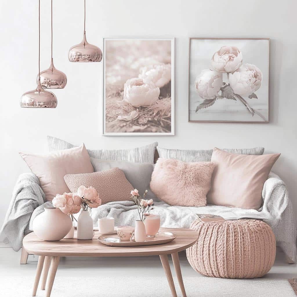 Tons de Rosé: Como Usar na Decoração