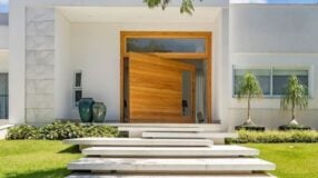 Como Decorar Seu Hall de Entrada com Espelhos: 10 Ideias Incríveis 6 Foto de entradas de casas
