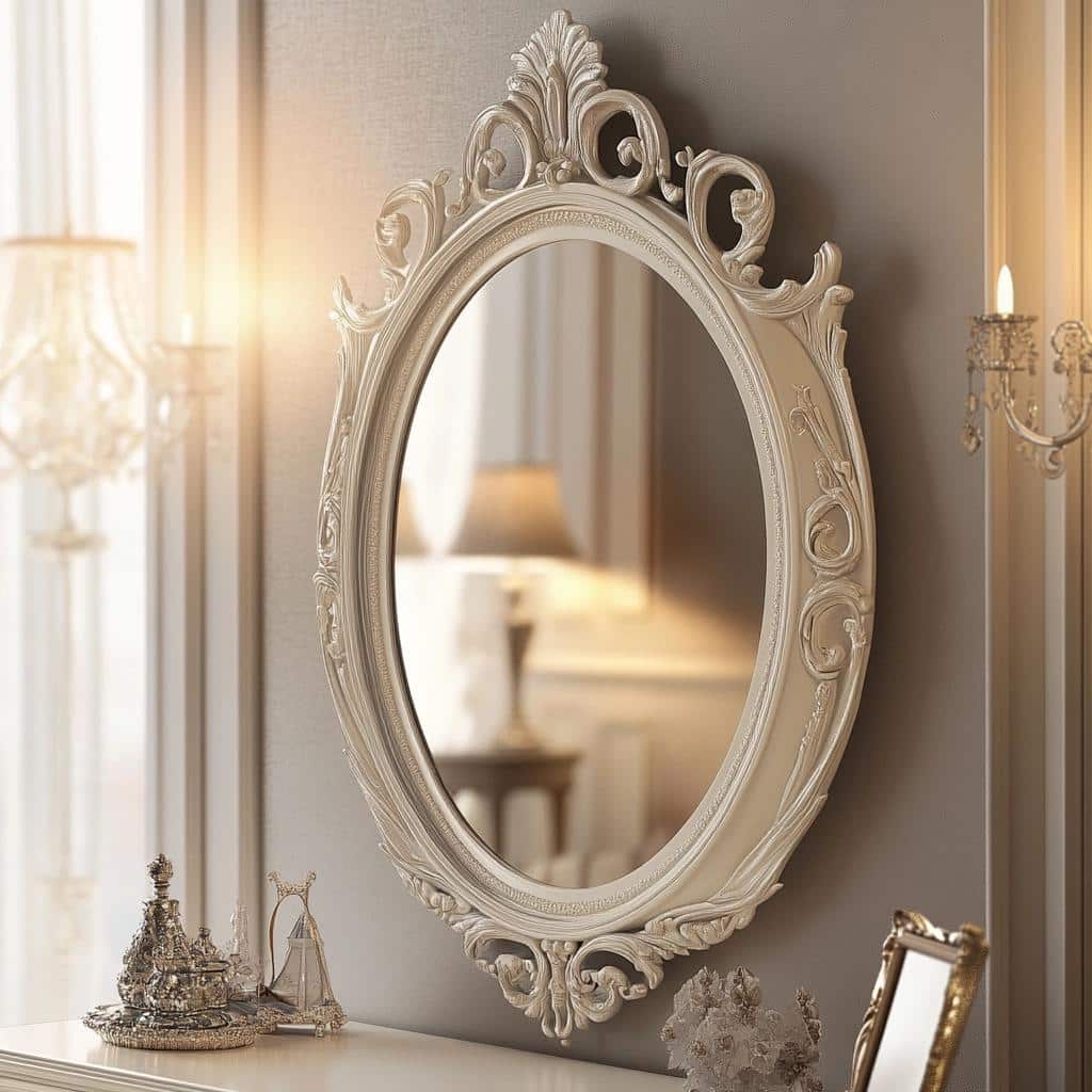 Transforme sua Decoração com o Clássico Espelho Oval 7 Transforme sua Decoração com o Clássico Espelho Oval