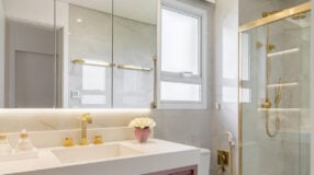 Foto de nicho de porcelanato