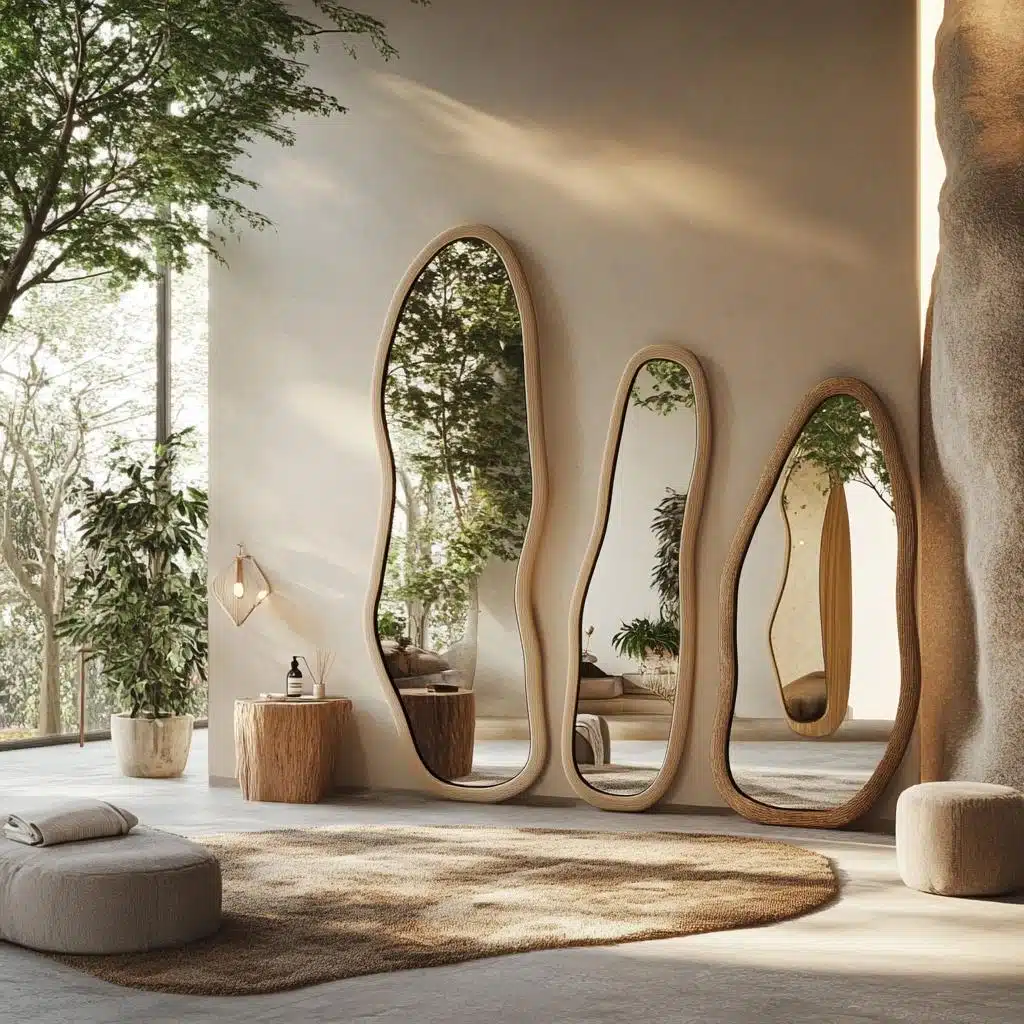 Aprenda A Criar Uma Decoração Mais Natural Com Espelhos Orgânicos