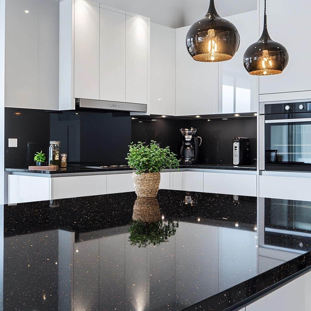 Dicas para usar granito preto na decoração 1 Dicas para usar granito preto na decoração