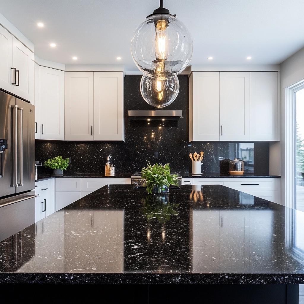 Dicas para usar granito preto na decoração 7 Dicas para usar granito preto na decoração
