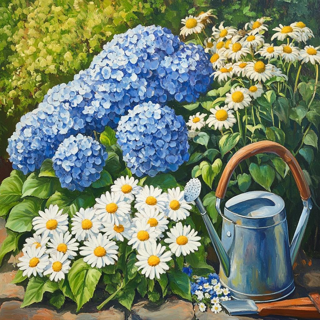 Jardinagem na Primavera: Como Cultivar Hortênsias e Margaridas 3 Jardinagem na Primavera: Como Cultivar Hortênsias e Margaridas