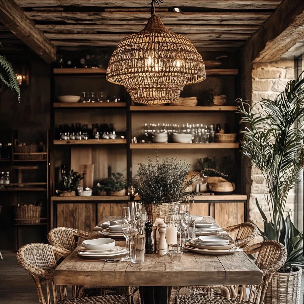 Decoração Aconchegante com Lustres Rústicos 1 Decoração Aconchegante com Lustres Rústicos