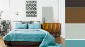 As Melhores Cores para um Quarto de Casal Aconchegante 6 Foto de paleta de cores para quarto de casal 25 - 3