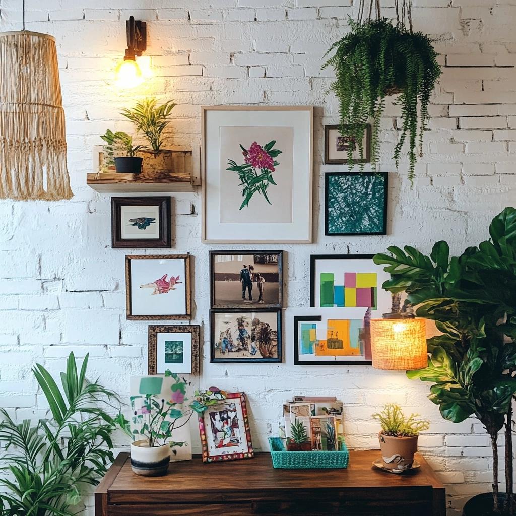 Dicas Criativas para Decorar Paredes Brancas