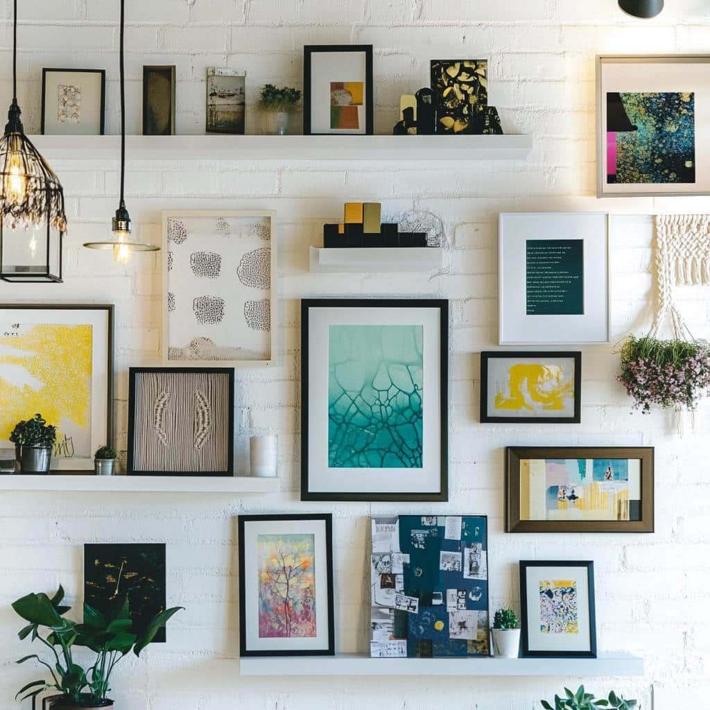 Dicas Criativas para Decorar Paredes Brancas