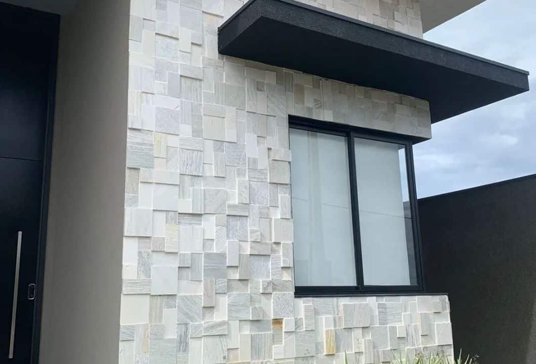 Vantagens e Ideias para Decorar com a Pedra São Tomé 10 Fachada com a pedra São Tomé