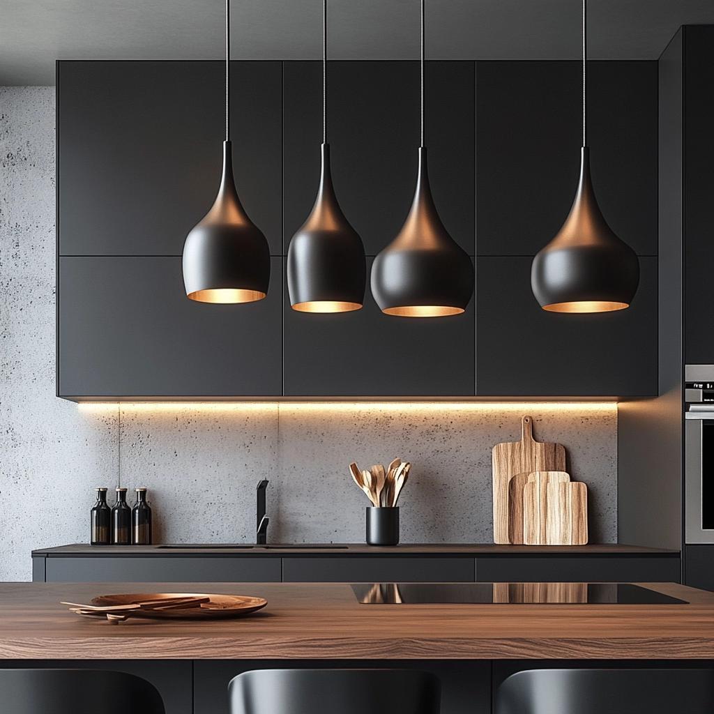 Decoração com Pendente para Bancada: Dicas e Ideias 3 Decoração com Pendente para Bancada: Dicas e Ideias