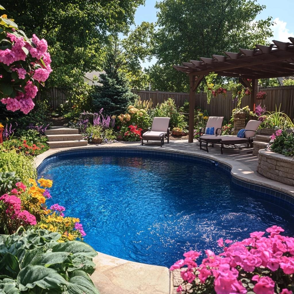 Piscina de Vinil: Custo Acessível e Design Versátil para Áreas de Lazer 3 Piscina de Vinil: Custo Acessível e Design Versátil para Áreas de Lazer