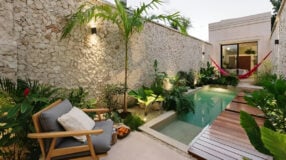 10 Ideias Inovadoras de Borda de Piscina para Seu Projeto 8 Borda de piscina de lona: costumam ser infláveis.