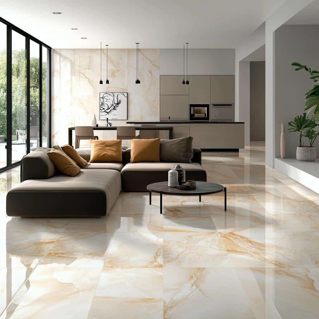 Inspire-se com 10 ideias de decoração utilizando porcelanato acetinado 5 Inspire-se com 50 ideias de decoração utilizando porcelanato acetinado