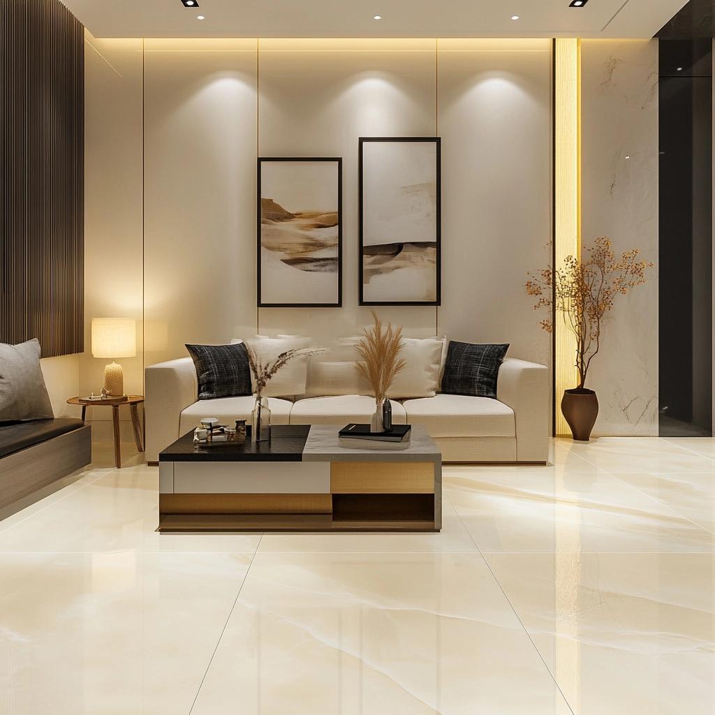 Porcelanato bege: 10 inspirações para usar em qualquer ambiente 5 Porcelanato bege: 70 inspirações para usar em qualquer ambiente