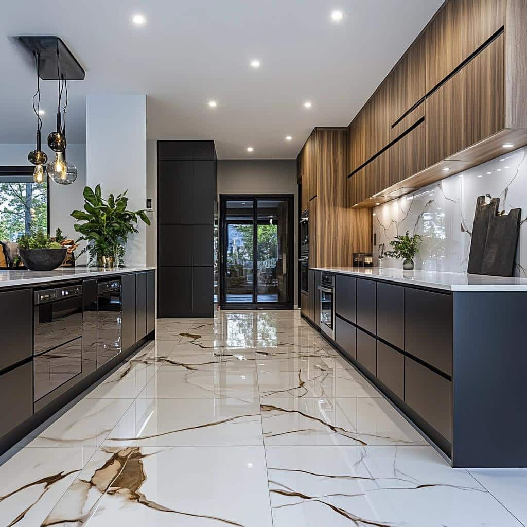 Porcelanato para Cozinha: Dicas de Escolha e Inspirações 5 Porcelanato para Cozinha: Dicas de Escolha e Inspirações