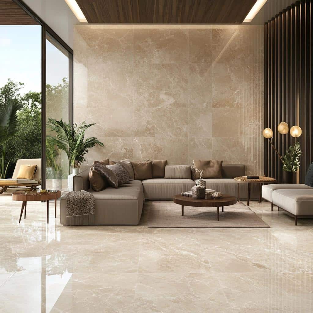 Porcelanato Travertino: Beleza, Praticidade e Estilo para Seu Projeto 2 Porcelanato travertino: uma beleza que perdura no tempo