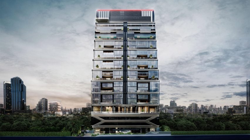 Porsche Design Tower Bangkok: Luxo e Inovação em Altura. 2 Porsche Design Tower Bangkok, um marco arquitetônico