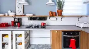 Porcelanato para Cozinha: Dicas de Escolha e Inspirações 8 Foto de prateleiras para cozinha 00 - 3