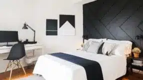 As Melhores Cores para um Quarto de Casal Aconchegante 8 Foto de quarto minimalista 00 - 4