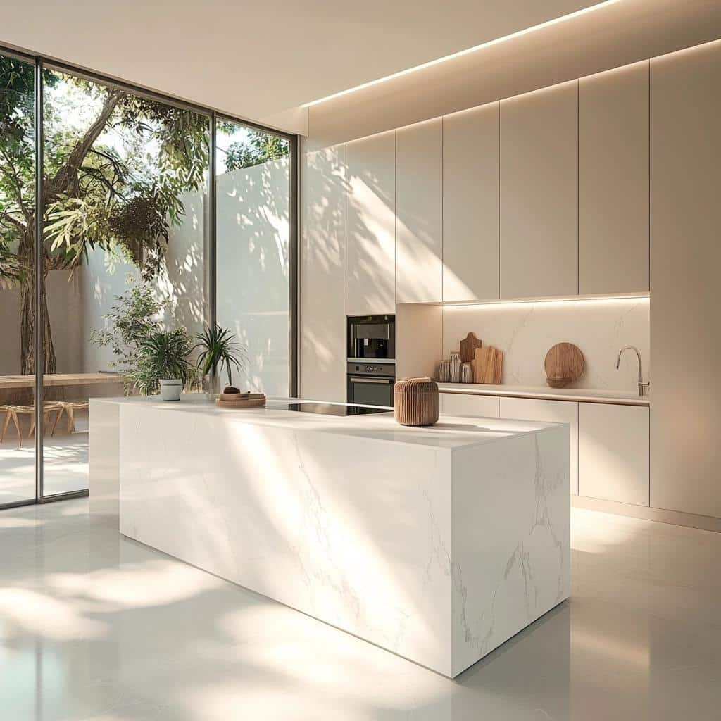 Dicas para usar o quartzo branco na decoração da sua casa 1 Dicas para usar o quartzo branco na decoração da sua casa