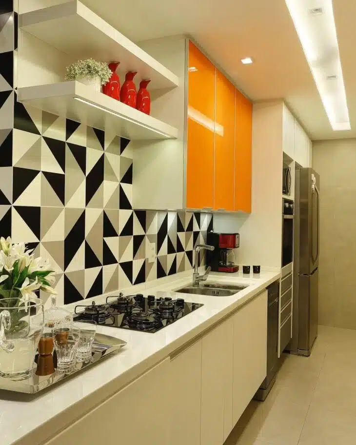 10 IDEIAS DE AZULEJO PARA COZINHA QUE TRANSFORMAM O AMBIENTE 9 Foto de azulejo para cozinha 103