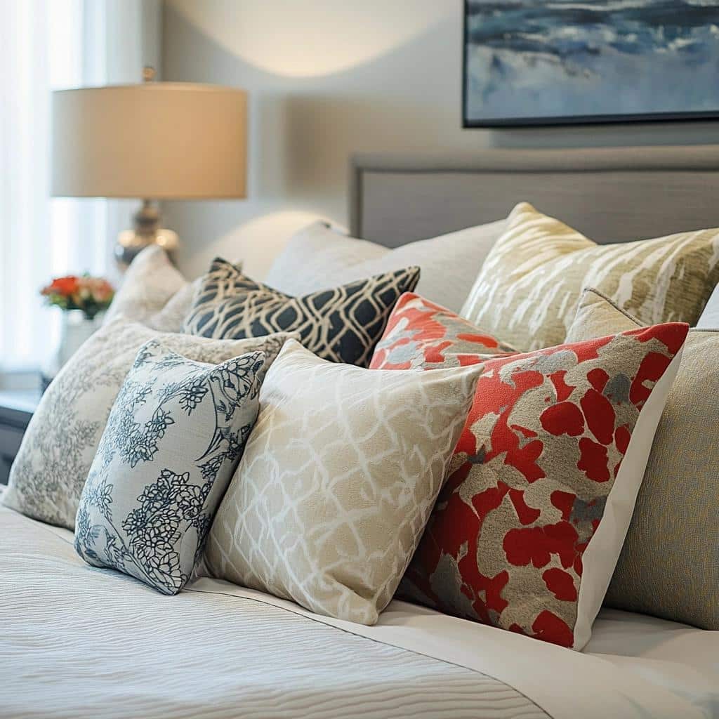 10 Inspirações de Almofadas para Cama que Elevam a Decoração 2 60 Inspirações de Almofadas para Cama que Elevam a Decoração