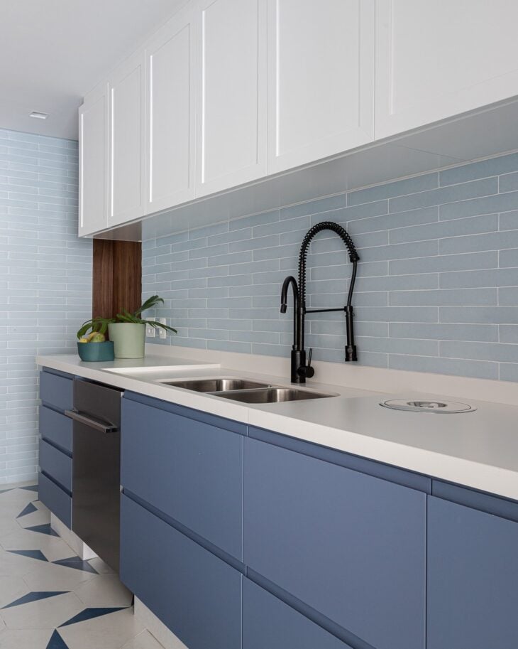 10 IDEIAS DE AZULEJO PARA COZINHA QUE TRANSFORMAM O AMBIENTE 10 Foto de azulejo para cozinha 03