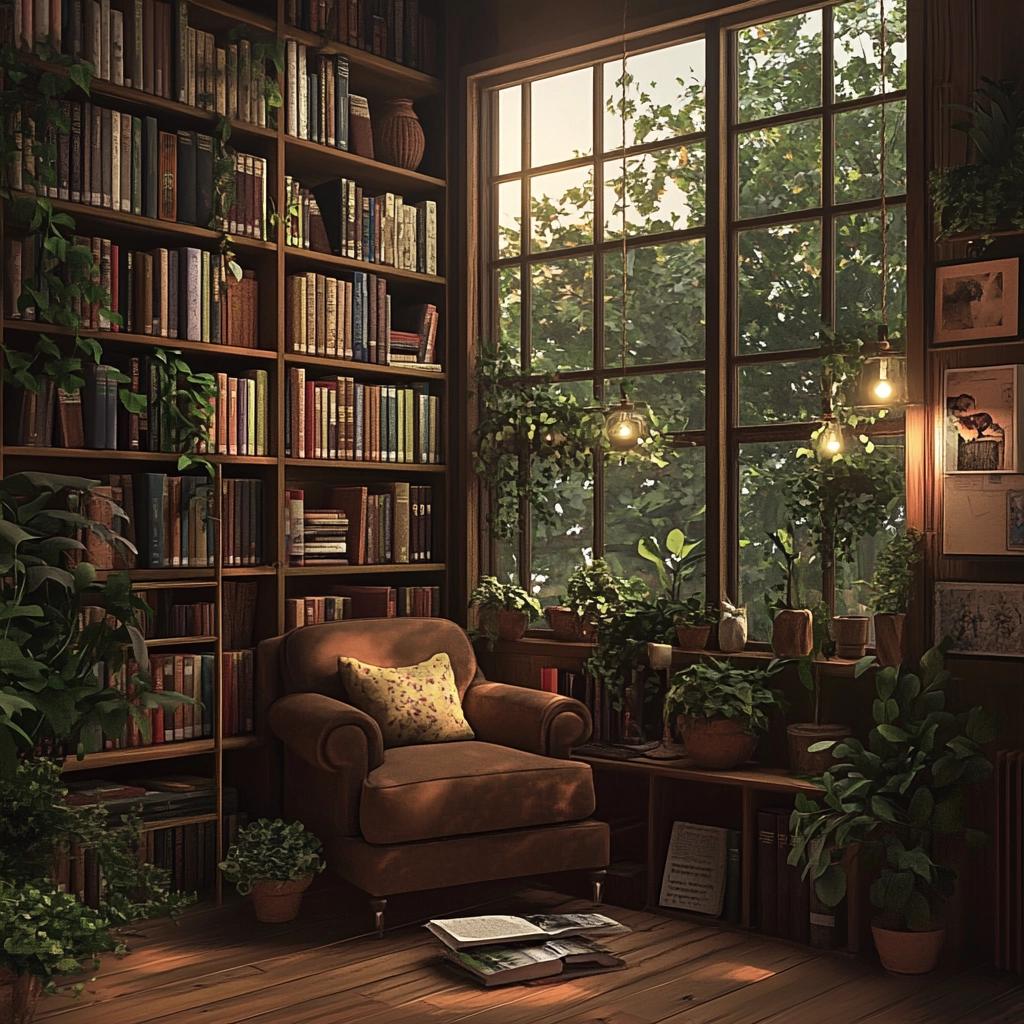 Como organizar sua biblioteca em casa: Descubra 10 inspirações para transformar seu espaço 6 Como organizar sua biblioteca em casa: Descubra 70 inspirações para transformar seu espaço