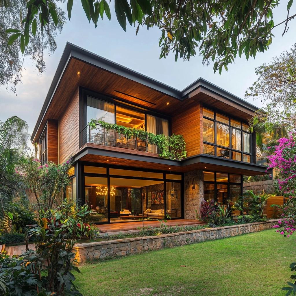 Conheça e inspire-se em 10 Projetos de Casa de Madeira Moderna 8 80 Projetos de Casa de Madeira Moderna