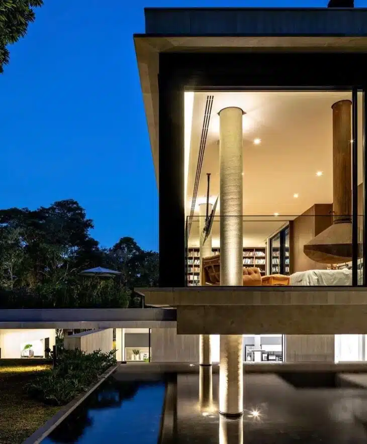 10 CASAS LUXUOSAS QUE SÃO UM VERDADEIRO DESLUMBRE 2 Foto do projeto original e planejado