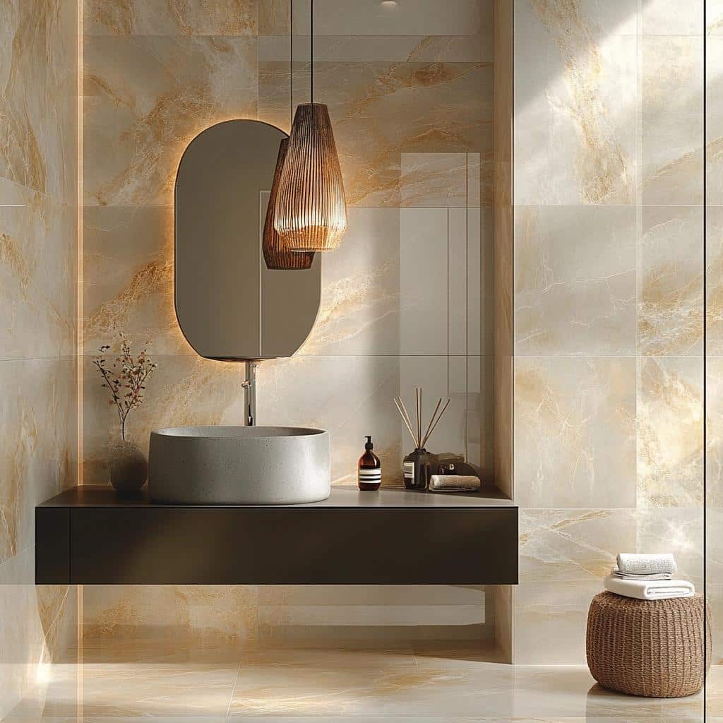 Cerâmica para banheiro: 65 propostas para decorar e inovar