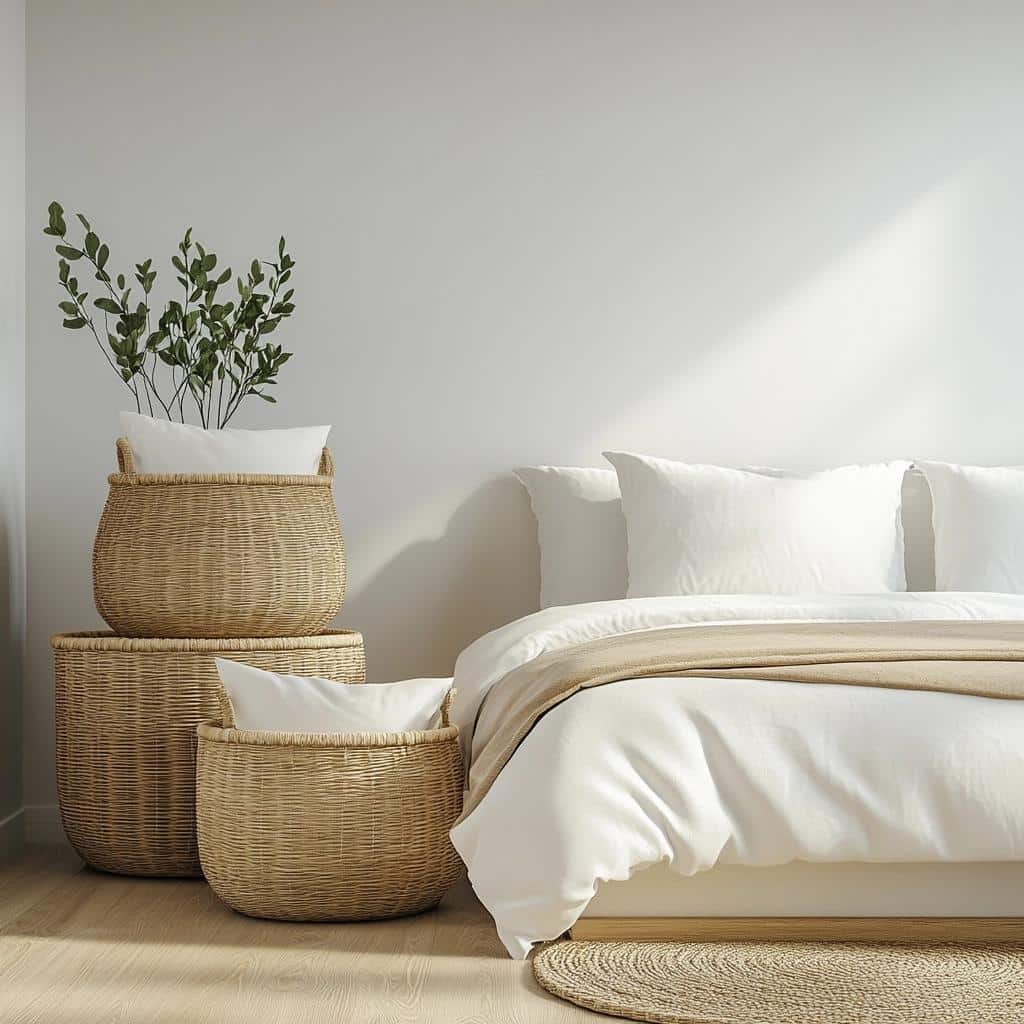 Cestos de Armazenamento Decorativos: 6 Ideias para Quartos Modernos 1 Cestos de Armazenamento Decorativos: 6 Ideias para Quartos Modernos